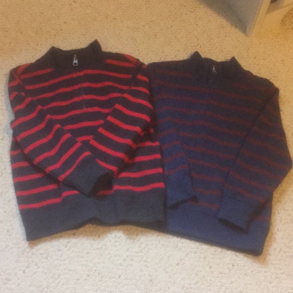 Old Navy Other - Set of zip collar sweaters